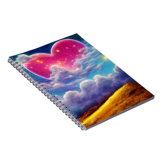 Hart in de Wolken Journal Notitieboek (Rechterzijde)