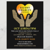 Hart in handen, Silent Charity Auction Event Flyer (Voorkant)