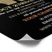 Hart in handen, Silent Charity Auction Event Poster (Hoek)