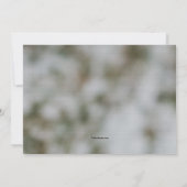 Hart in handen Sparen de Aankondiging van de Datum (Achterkant)