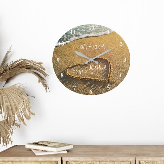 Hart in het Uitzicht van de Zandbeug Tropische Oce Grote Klok