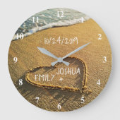 Hart in het Uitzicht van de Zandbeug Tropische Oce Grote Klok (Voorkant)