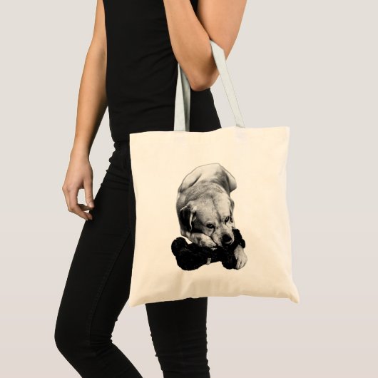 Hart in poten tote bag (Voorkant (product))
