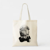 Hart in poten tote bag (Achterkant)