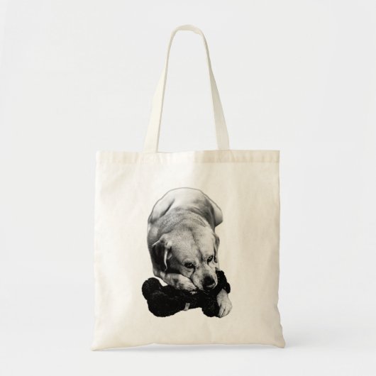 Hart in poten tote bag (Voorkant)