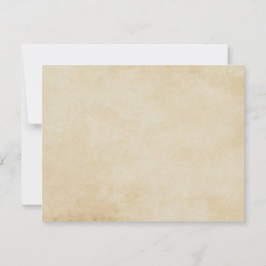 Hart in RSVP-reactiekaarten rond een Boom RSVP Kaartje (Achterkant)