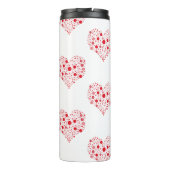 Hart in Stippen Thermosbeker (Achterkant)