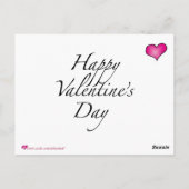 Hart in vuur en vlam - Briefkaart (Achterkant)