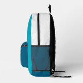 Hart-inhalo Bedrukte Rugzak (Rechts)