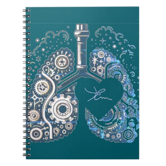 Hart-inhalo Notitieboek (Voorkant)