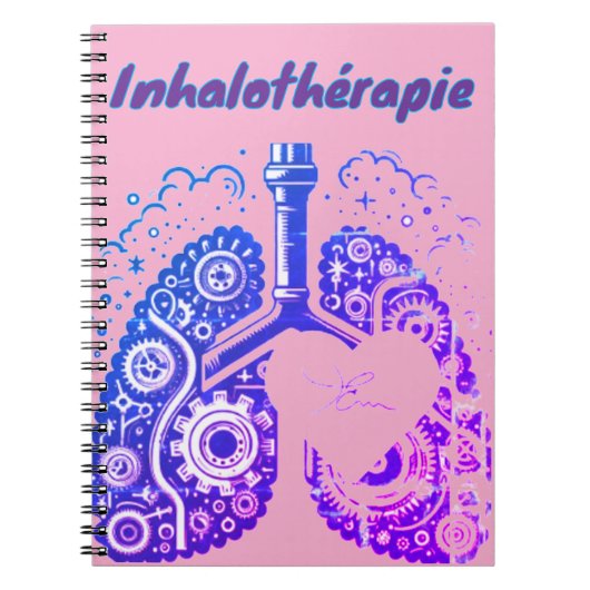 Hart-inhalo Notitieboek (Voorkant)