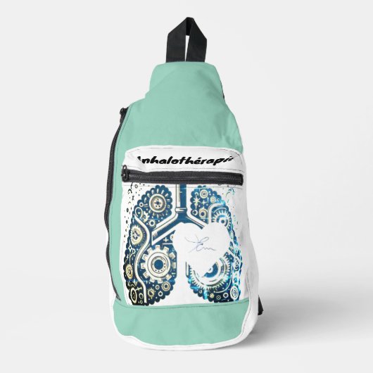 Hart-inhalo Sling Bag (Voorkant)