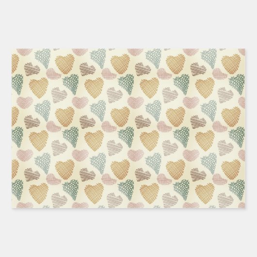 Hart inpakpapier, geschenkpapier, inpakpapier (Voorkant 2)