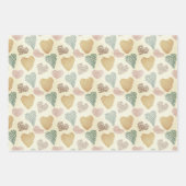 Hart inpakpapier, geschenkpapier, inpakpapier vel (Voorkant 2)