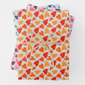 hart inpakpapier vel (In situ)