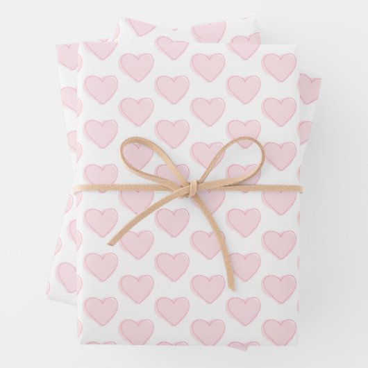 hart inpakpapier vel (In situ)