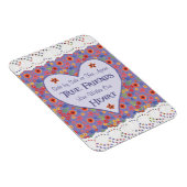 Hart Inspirerend Vriendschap Quote Koelkast Magnet Magneet (Rechterzijde)