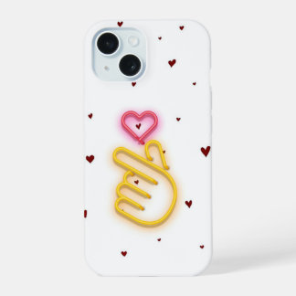 Hart iphone hoesje 15 case