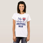 Hart is Brits T-shirt (Voorkant volledig)