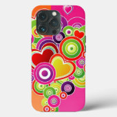 Hart is een telefooncel Case-Mate iPhone case (Achterkant)