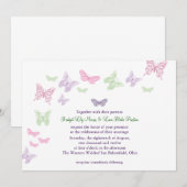 Hart is een uitnodigende uitnodiging voor een Flut (Voorkant / Achterkant)