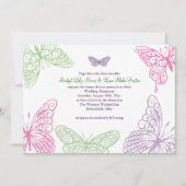 Hart is een uitnodigende uitnodiging voor een Flut (Voorkant)