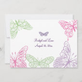 Hart is een uitnodigende uitnodiging voor een Flut (Achterkant)