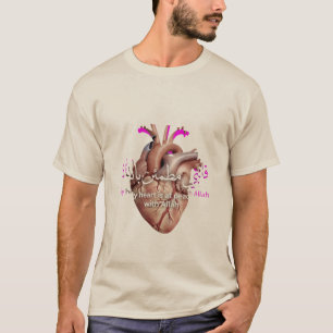 Hart Is in Vrede Met Allah T-shirt