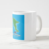 Hart Island New York New York kaart Grote Koffiekop (Voorkant rechts)