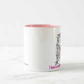 Hart je aan! tweekleurige koffiemok (Center)