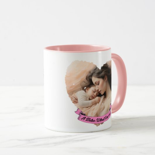 Hart je, een moeder zonder vergelijking mok (Voorkant rechts)