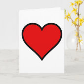 hart kaart (Gele Bloem)