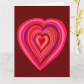 Hart Kaart (Gele Bloem)