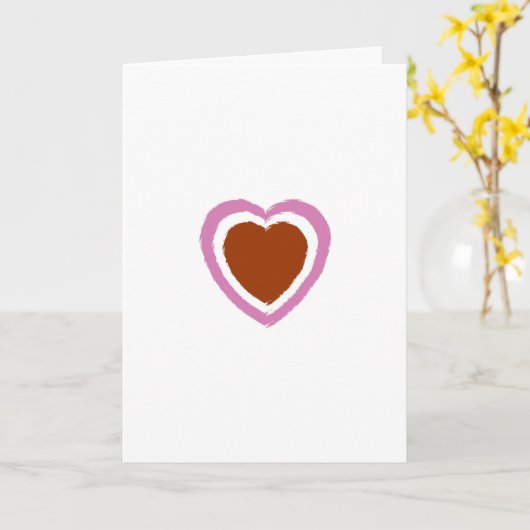 hart kaart (Gele Bloem)