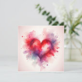 hart kaart (Staand voorkant)