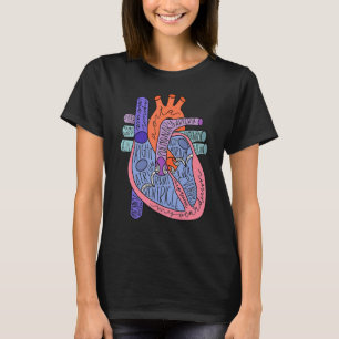 Hart Kamers Anatomie Voor Verpleegkundigen Gezondh T-shirt