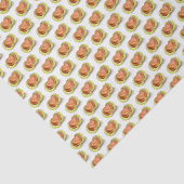 Hart kastanje herfst waterverf kunstweefsel papier (Detail)