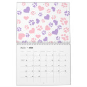 Hart & Kat Paw Prints Kalender (Mar 2026)