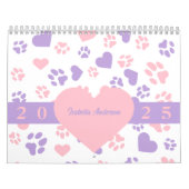 Hart & Kat Paw Prints Kalender (Hoes)