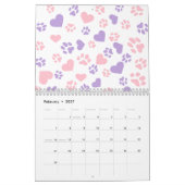  Hart & Kat Paw Prints Kalender (Feb 2027)