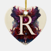 hart keramisch ornament (Voorkant)