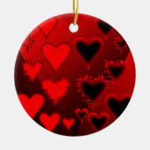 hart keramisch ornament (Voorkant)