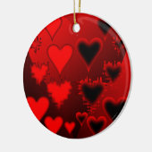 hart keramisch ornament (Links)