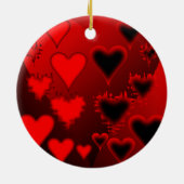 hart keramisch ornament (Achterkant)