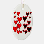 hart keramisch ornament (Rechts)