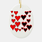 hart keramisch ornament (Achterkant)