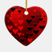 hart keramisch ornament (Voorkant)