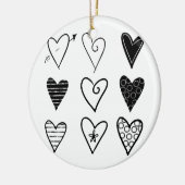 hart keramisch ornament (Links)