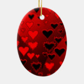 hart keramisch ornament (Achterkant)