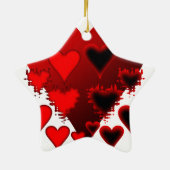 hart keramisch ornament (Achterkant)